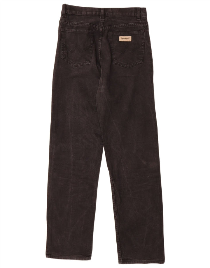 Jeans dritti da uomo Wrangler W29 L29 cotone nero