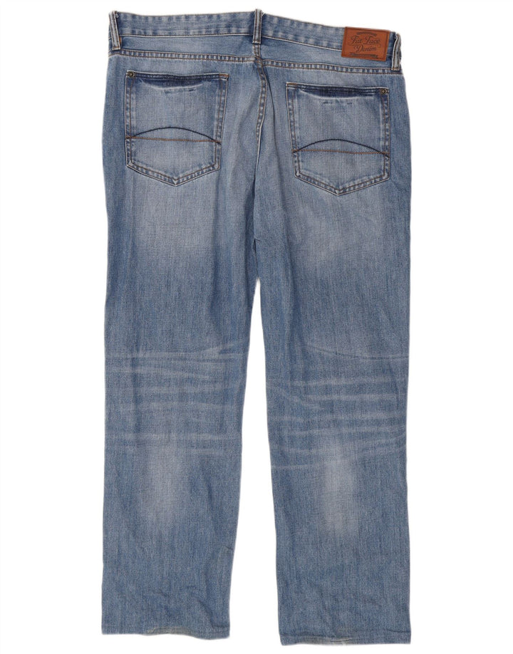 Jeans dritti da uomo Fat Face W38 L29 cotone blu
