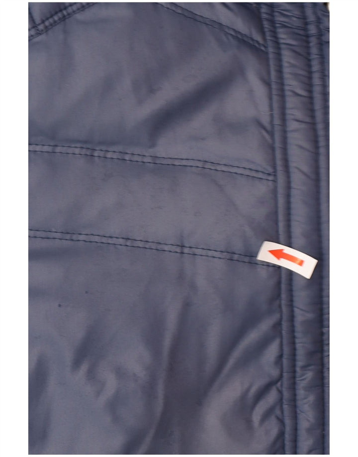 Giacca imbottita da uomo Diesel UK 40 Large Blu Navy in poliammide