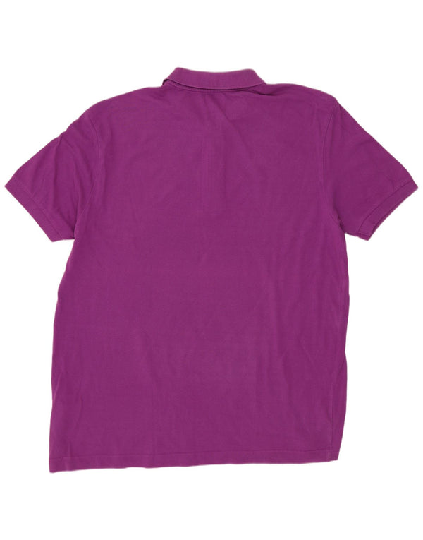 Polo da uomo KAPPA 2XL cotone viola