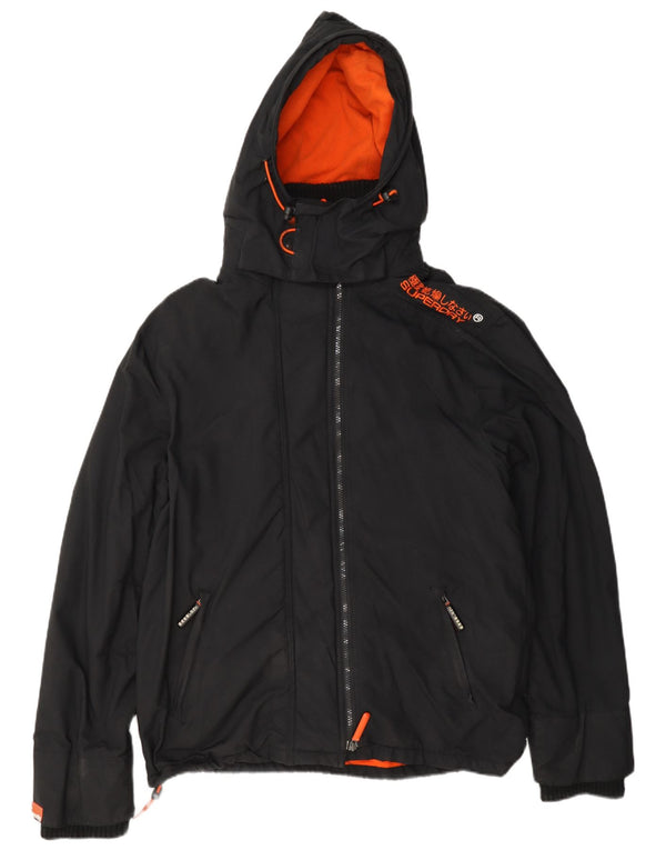 Giacca a vento da uomo Superdry The Windcheater Graphic UK 42 XL Nera