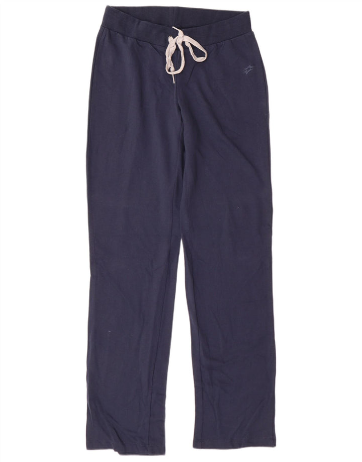 Pantaloni da tuta da donna LOTTO UK 8 piccoli in cotone blu navy