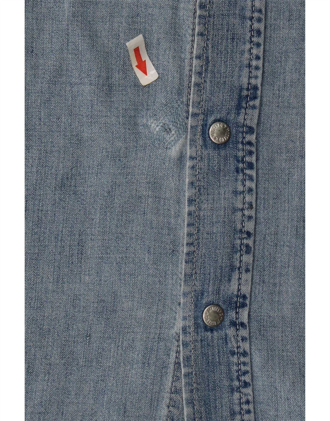 Abito in denim senza maniche da donna Mustang UK 14 Blu medio