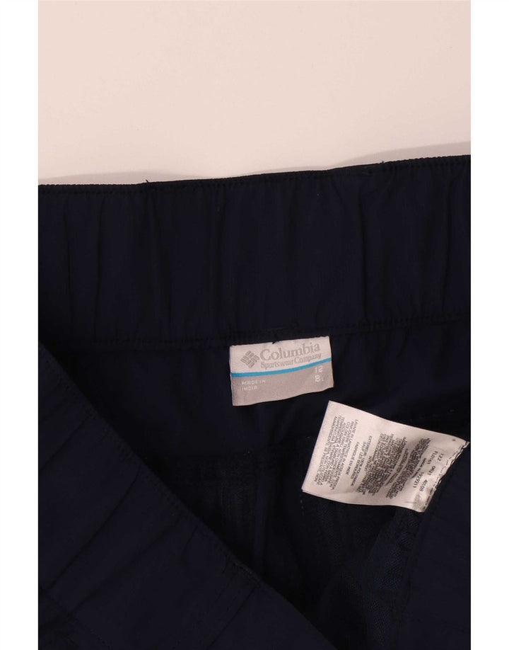Pantaloncini cargo da donna Columbia US 12 Large W34 nylon blu navy