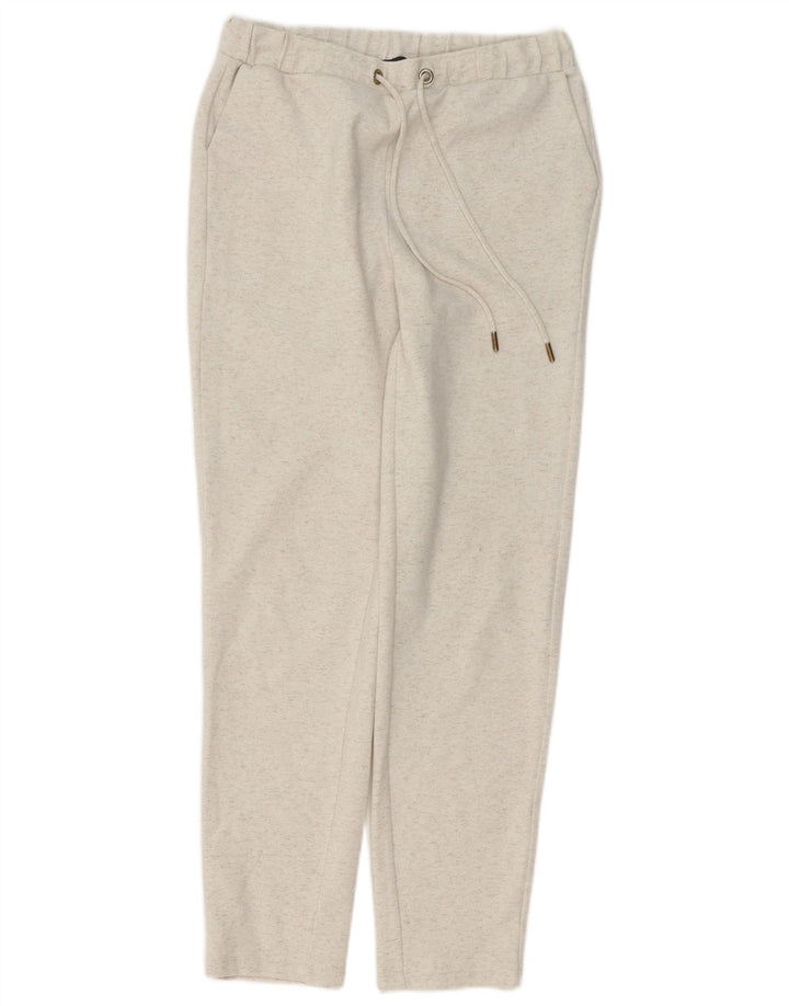 Pantaloni da tuta da donna Marks & Spencer UK 8 piccoli beige screziati