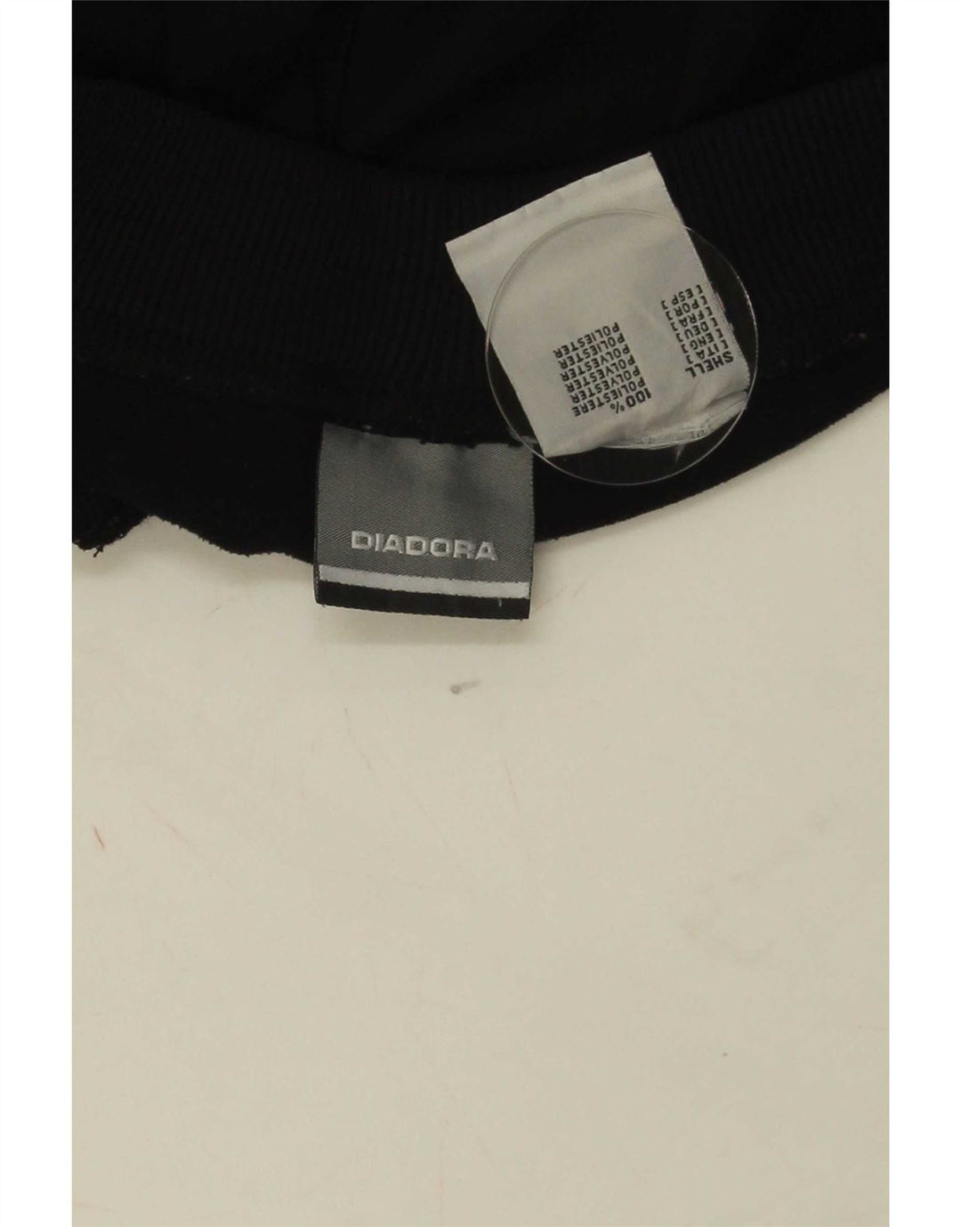 Pantaloni da tuta da donna Diadora UK 12 Medium Nero Poliestere
