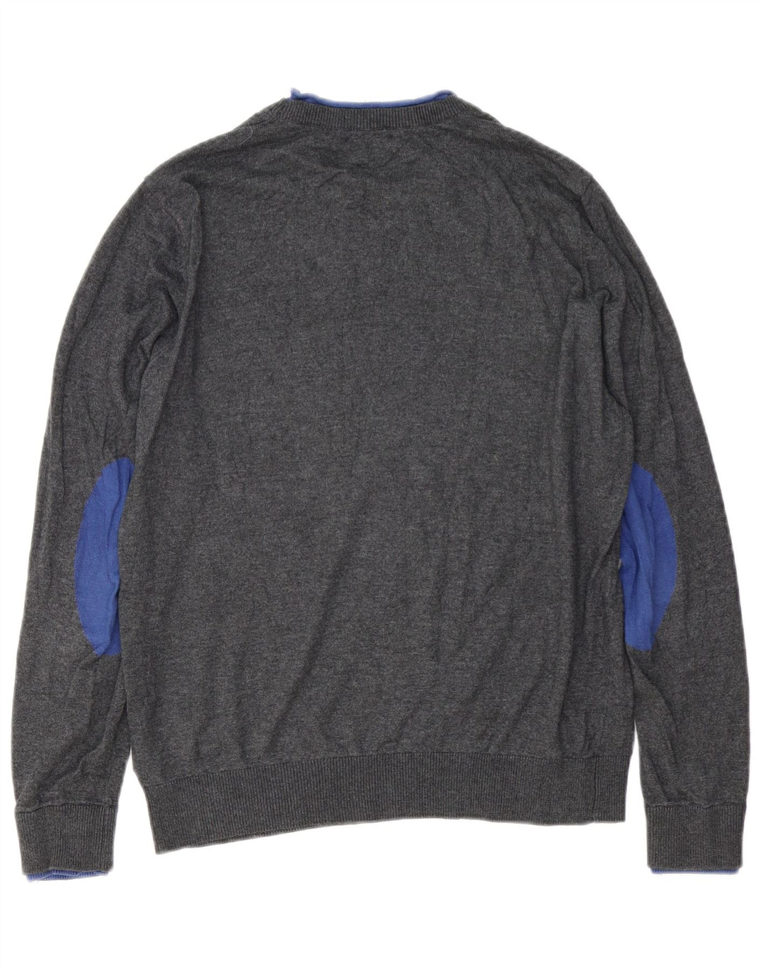 Maglione girocollo da uomo Gas in cotone grigio medio