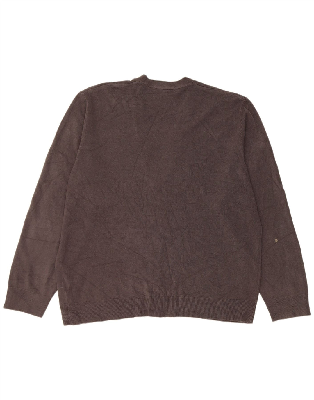 Maglione cardigan da uomo Marks & Spencer 2XL grigio acrilico