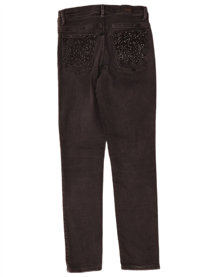 Jeans Slim Donna Trussardi W27 L27 Cotone Grigio