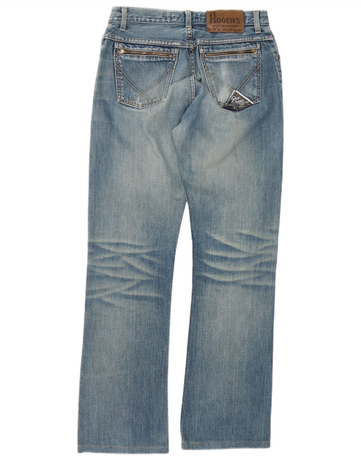 Jeans bootcut da donna ROY ROGERS W31 L31 cotone blu