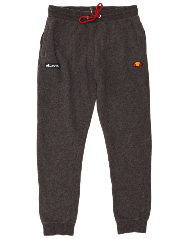 Pantaloni da tuta da uomo ELLESSE Joggers in cotone grigio medio