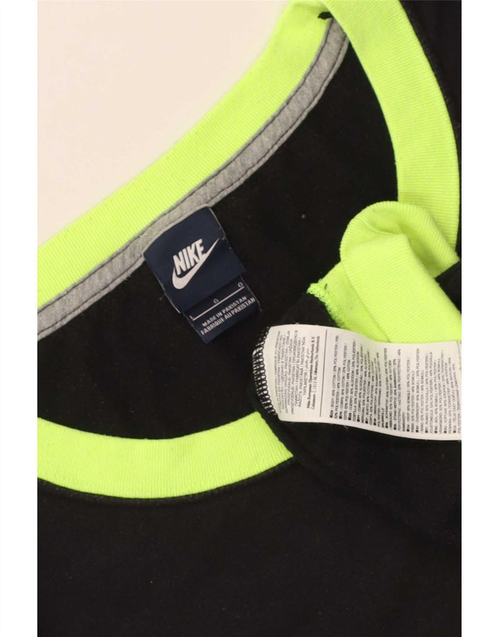 Felpa oversize da donna Nike UK 16 Large Black Colourblock