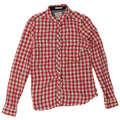 Camicia in flanella dalla vestibilità classica da donna Fat Face UK 12 Medium Red Gingham