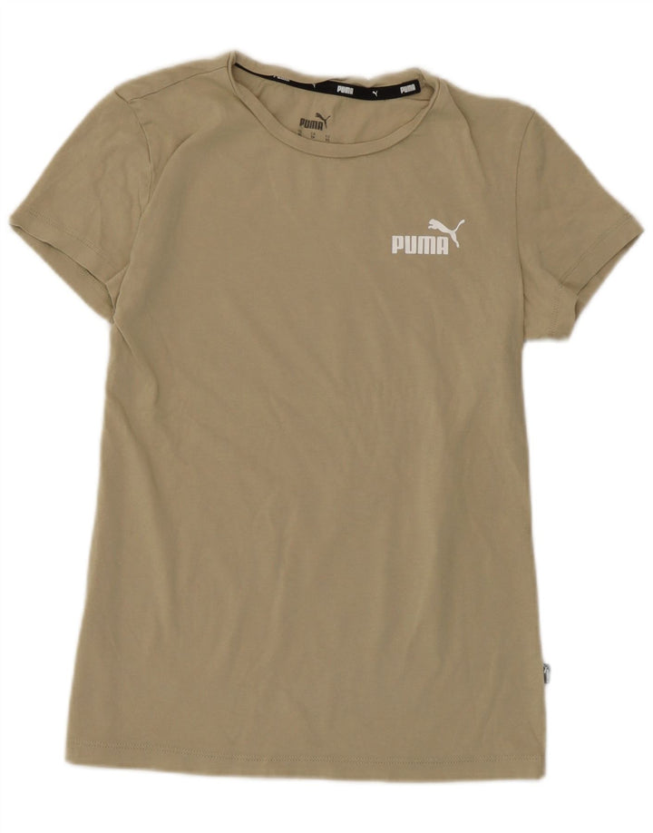Maglietta Puma da donna Top UK 6 XS Cachi