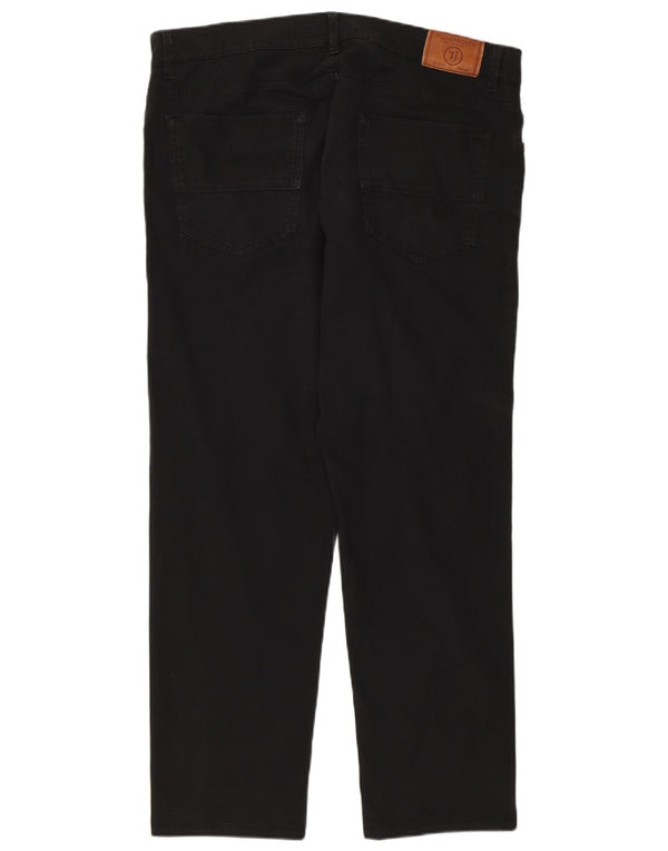 Jeans dritti da uomo Trussardi IT 51 Large W37 L28 Neri