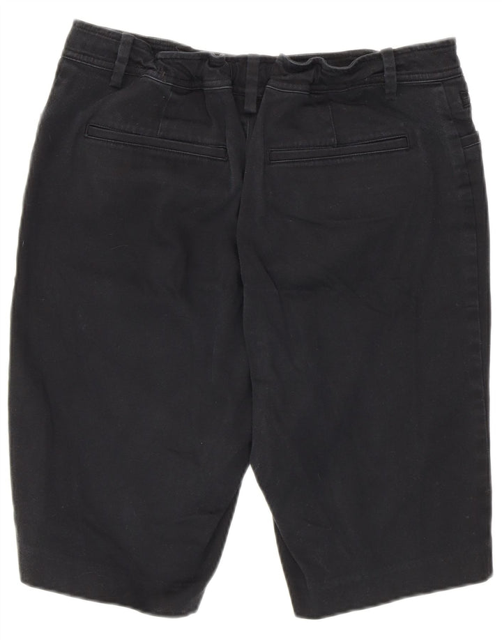 Bermuda da donna Ralph Lauren US 8 medio W30 cotone nero