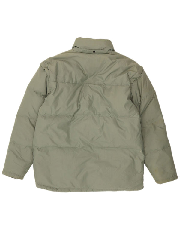 Giacca imbottita da uomo FILA UK 40 Large Verde Poliammide