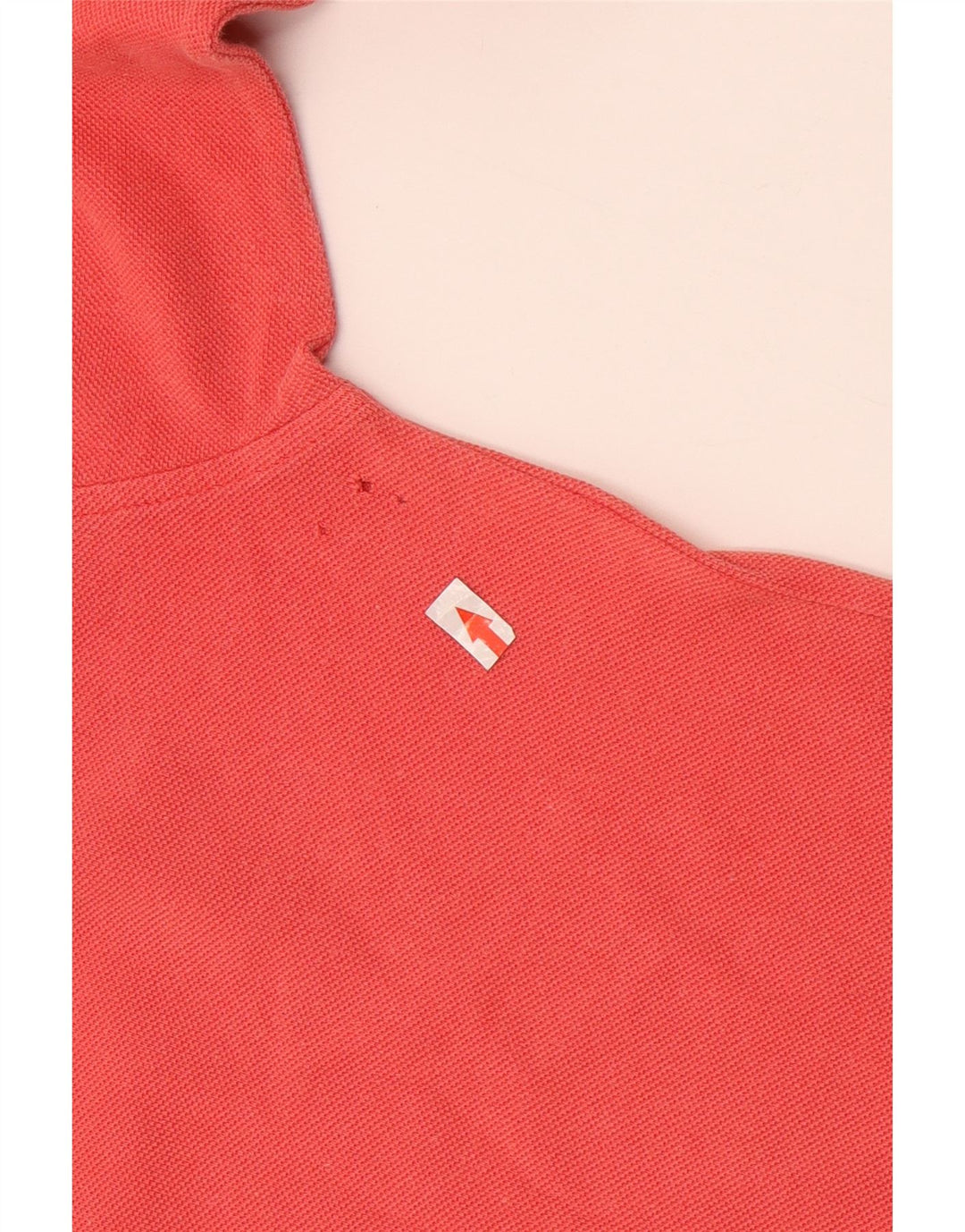 Polo da uomo a maniche lunghe Invicta Large in cotone rosso