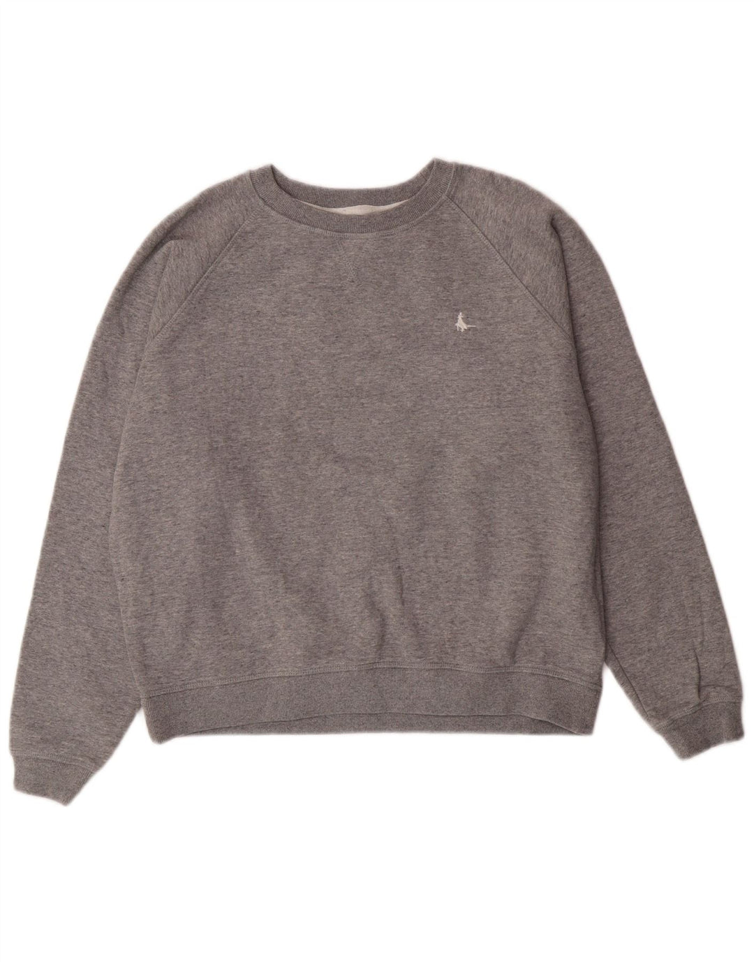 Felpa da donna Jack Wills UK 14 grande cotone grigio