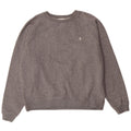 Felpa da donna Jack Wills UK 14 grande cotone grigio