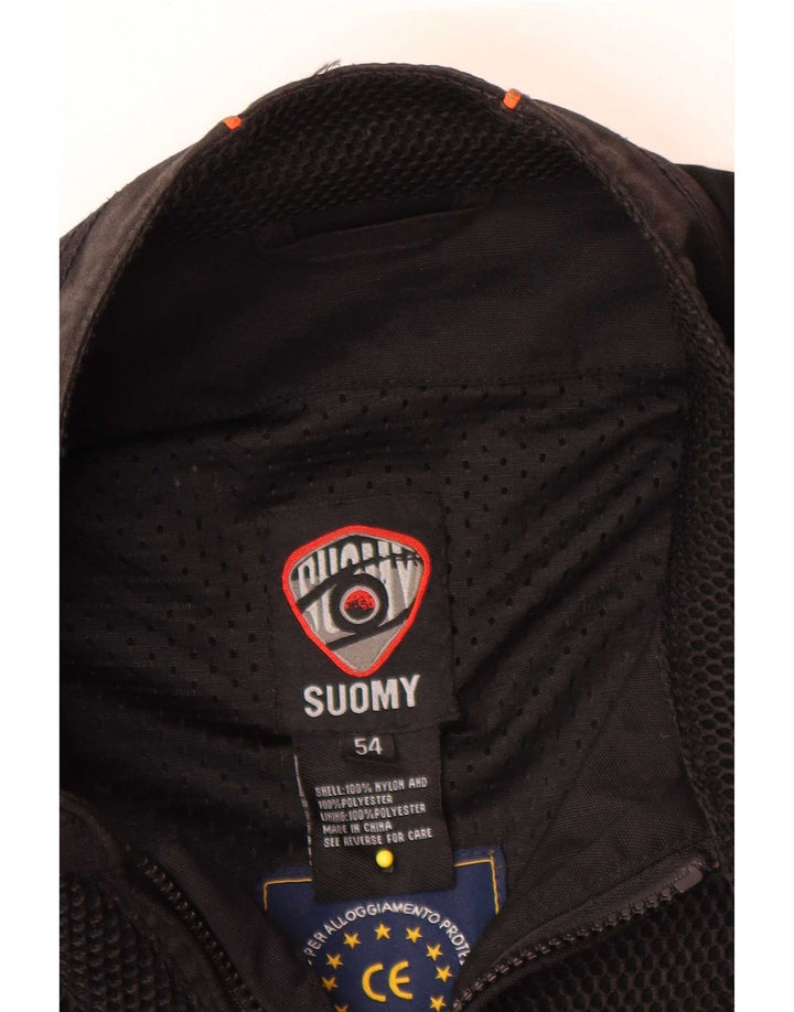 Giacca da corsa grafica da uomo Suomy IT 54 2XL nylon nero