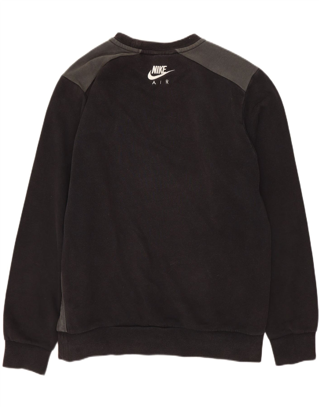 Felpa grafica da uomo Nike Felpa media in cotone nero