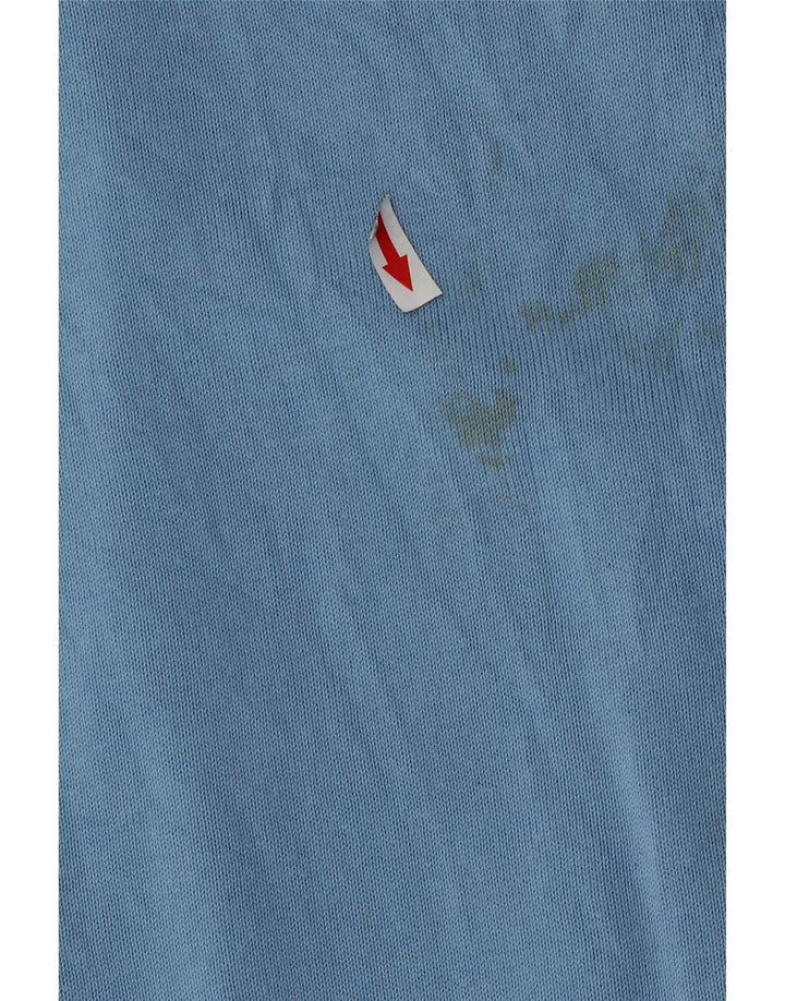 Maglione maglione da uomo con scollo a barca vestibilità regolare Lacoste taglia 4 blu medio