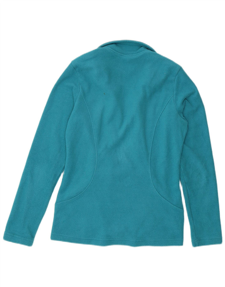 Giacca in pile da donna Marks & Spencer UK 6 XS blu poliestere