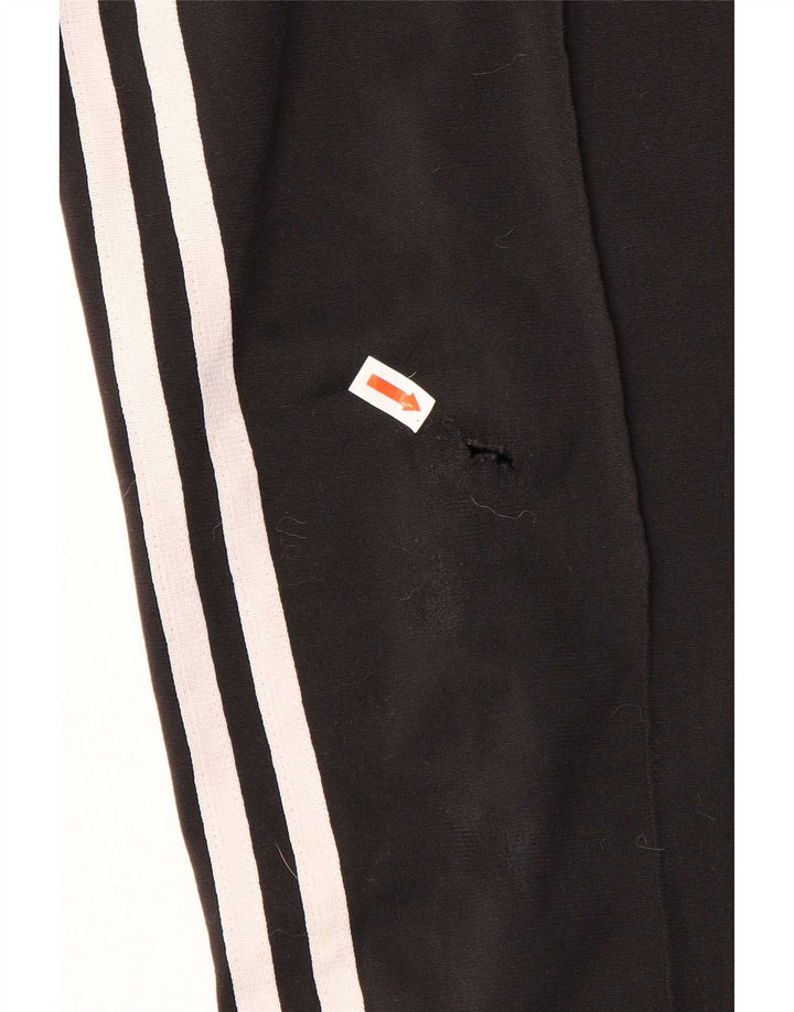 Pantaloni da tuta da donna Adidas UK 14 Large Nero Poliestere
