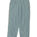 Pantaloni giacca a vento da donna Adidas UK 12 poliestere blu medio