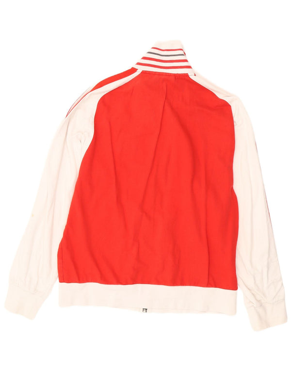 Giacca da ginnastica da uomo Lotto grande in cotone color block rosso