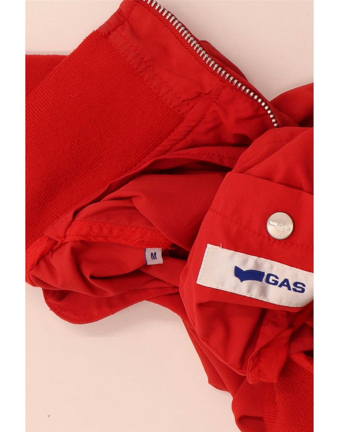 Bomber da uomo Gas UK 38 rosso medio in poliammide