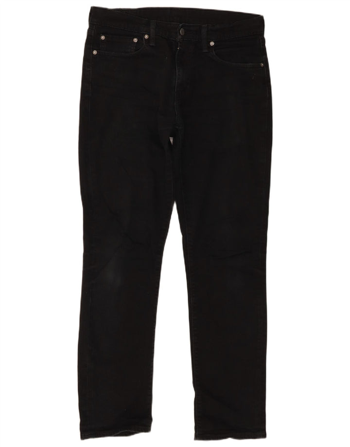 Jeans Levi's Uomo 511 Slim W32 L32 Cotone Nero