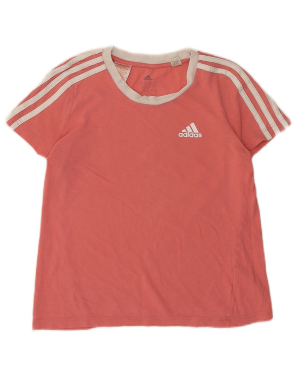 Maglietta ADIDAS per bambina 11-12 anni in cotone color block rosa