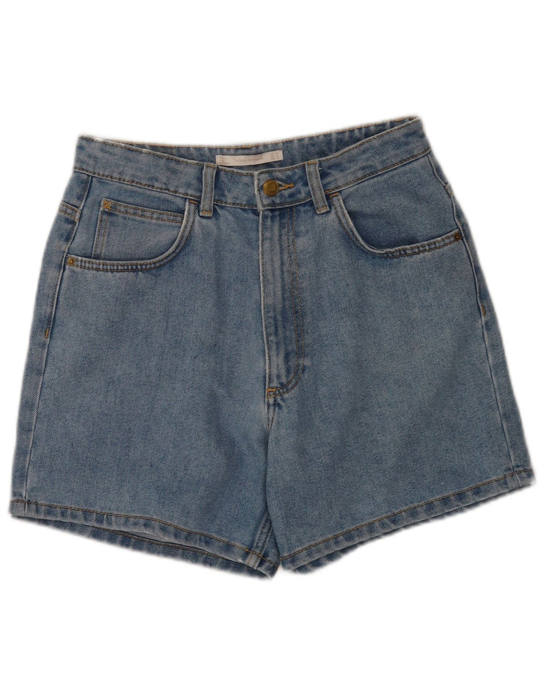 Pantaloncini di jeans Trafaluc da donna Zara EU 38 piccoli W28 blu