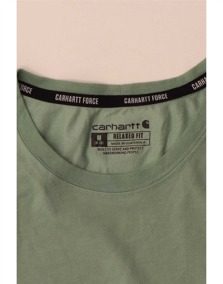 Canotta da donna con vestibilità rilassata Carhartt UK 8/10 Poliestere verde medio