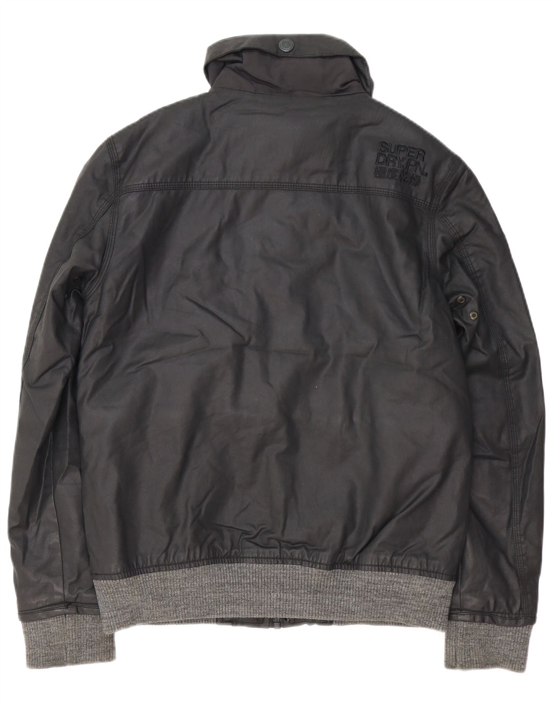 Giubbotto bomber da uomo SUPERDRY UK 40 Large Nero Poliestere