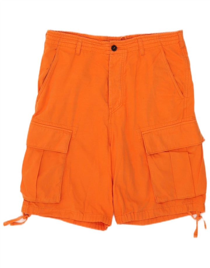 Pantaloncini cargo da uomo French Connection W32 cotone arancione medio