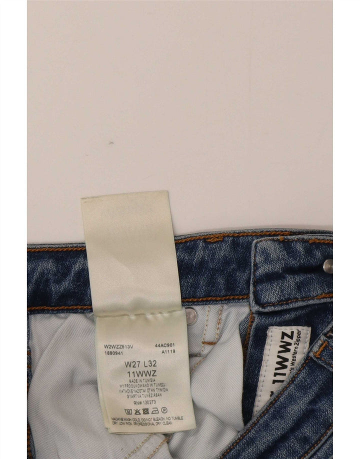 Jeans Wrangler da donna 11WWZ slim W27 L32 cotone blu