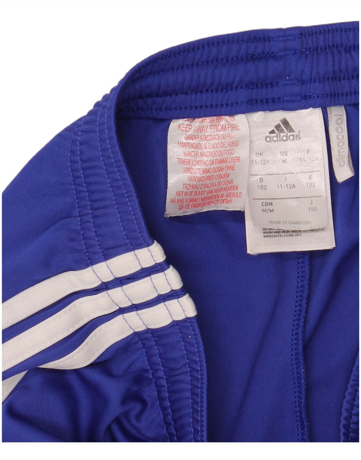 Pantaloncini sportivi grafici ADIDAS Chelsea FC da ragazzo 11-12 anni in poliestere blu