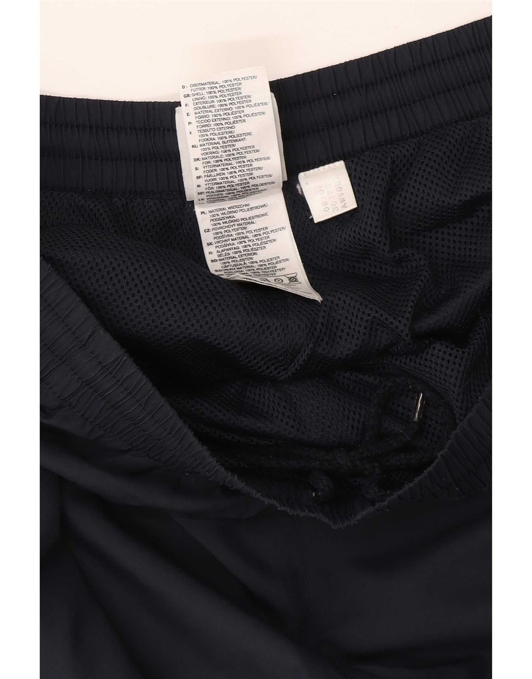 Pantaloni da tuta da uomo Adidas Joggers grandi in poliestere blu navy