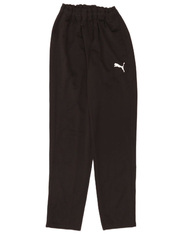 Pantaloni da tuta da uomo Puma Large neri in poliestere