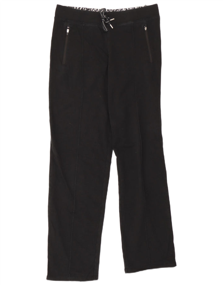 Pantaloni da tuta da donna Marks & Spencer UK 10 piccoli in cotone nero