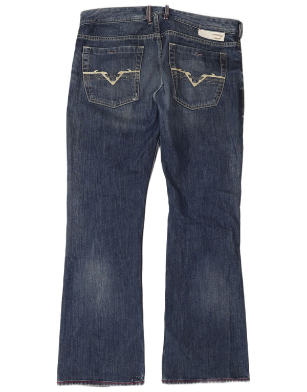 Jeans bootcut da uomo DIESEL W36 L34 cotone blu