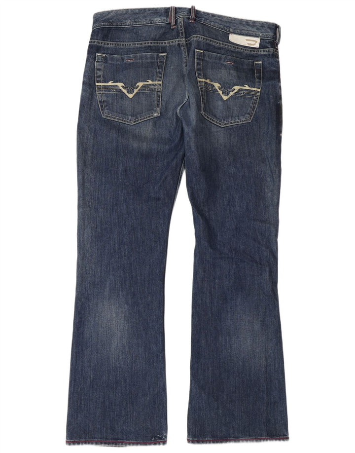 Jeans bootcut da uomo DIESEL W36 L34 cotone blu