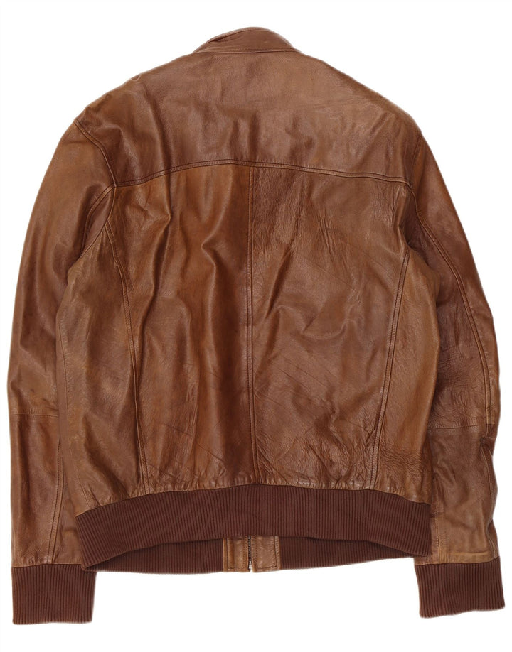 Giacca Pelle Uomo Conbipel IT 54 2XL Pelle Marrone
