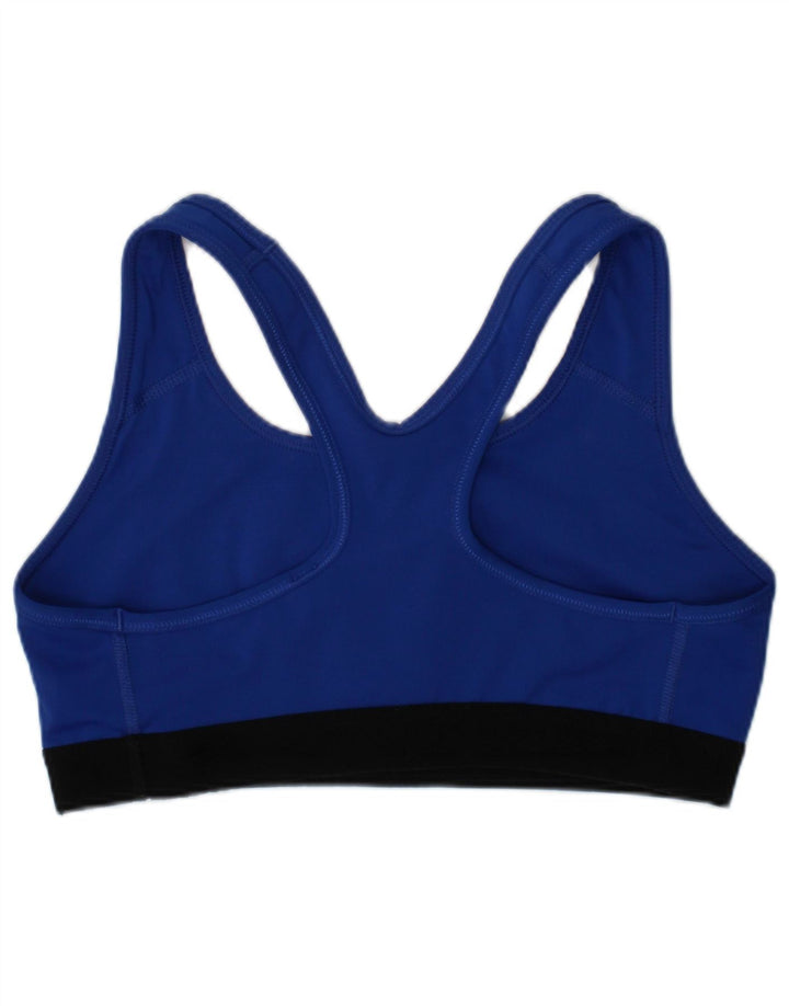 Reggiseno sportivo Nike da donna Top piccolo blu in poliestere sportivo