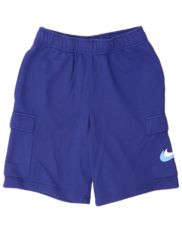 Pantaloncini sportivi Nike da uomo con grafica XS in cotone blu
