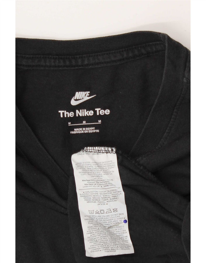 T-shirt da uomo Nike Top in cotone nero medio