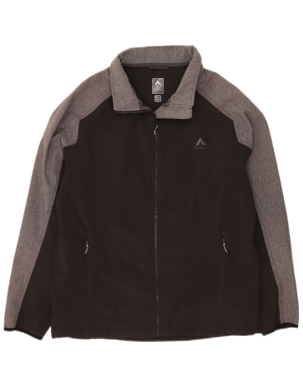 Giacca bomber da uomo McKinley UK 44 2XL Sport in poliestere color block nero